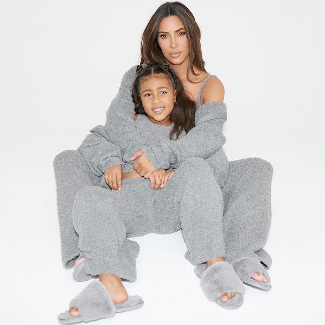 E-Comm: Skims Cozy Collection For Women and Kids, Kim Kardashian, North West
